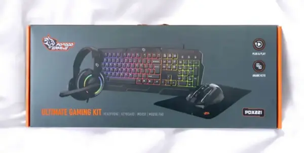 PORODO ULTIMATE GAMING KIT - HEADPHONE | KEYBOARD | MOUSE | MOUSE PAD